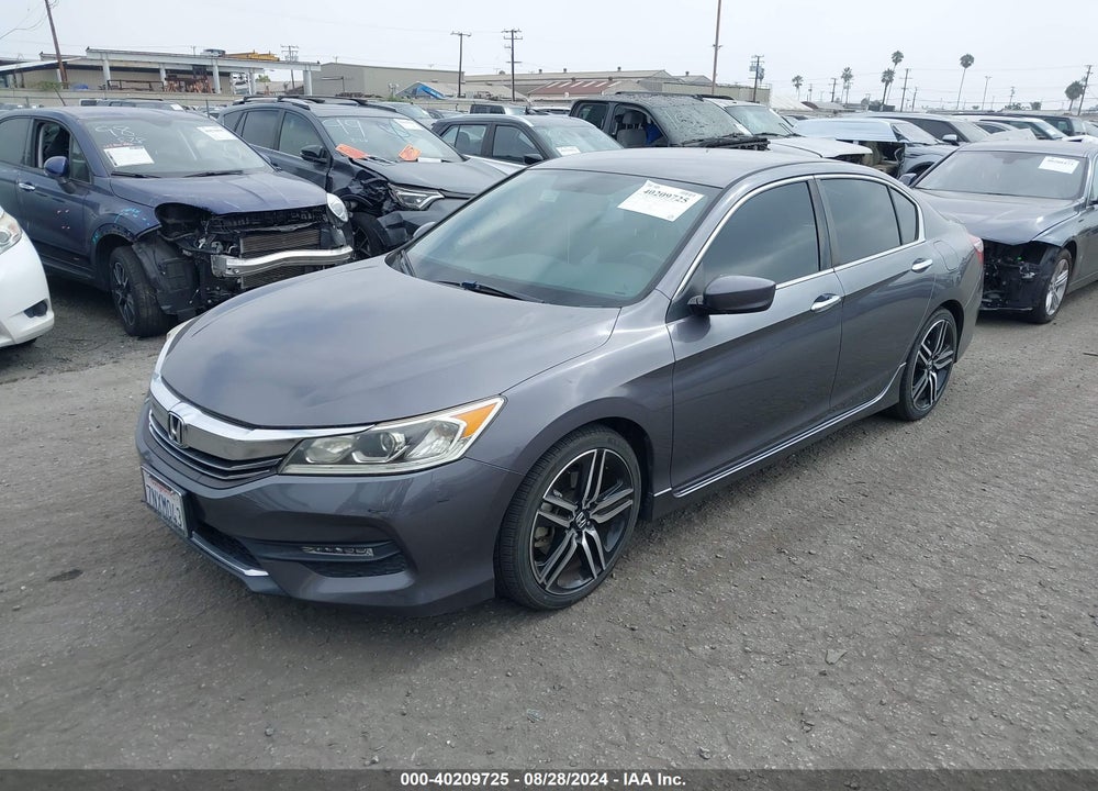 2017 HONDA ACCORD SPORT VIN: 1HGCR2F58HA092337