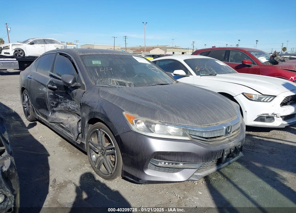 2017 HONDA ACCORD SPORT VIN: 1HGCR2F58HA092337