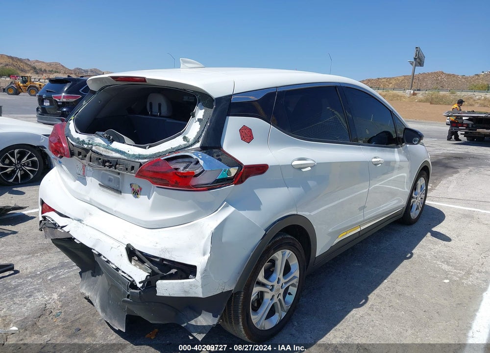 2021 CHEVROLET BOLT EV FWD LT VIN: 1G1FY6S04M4102380