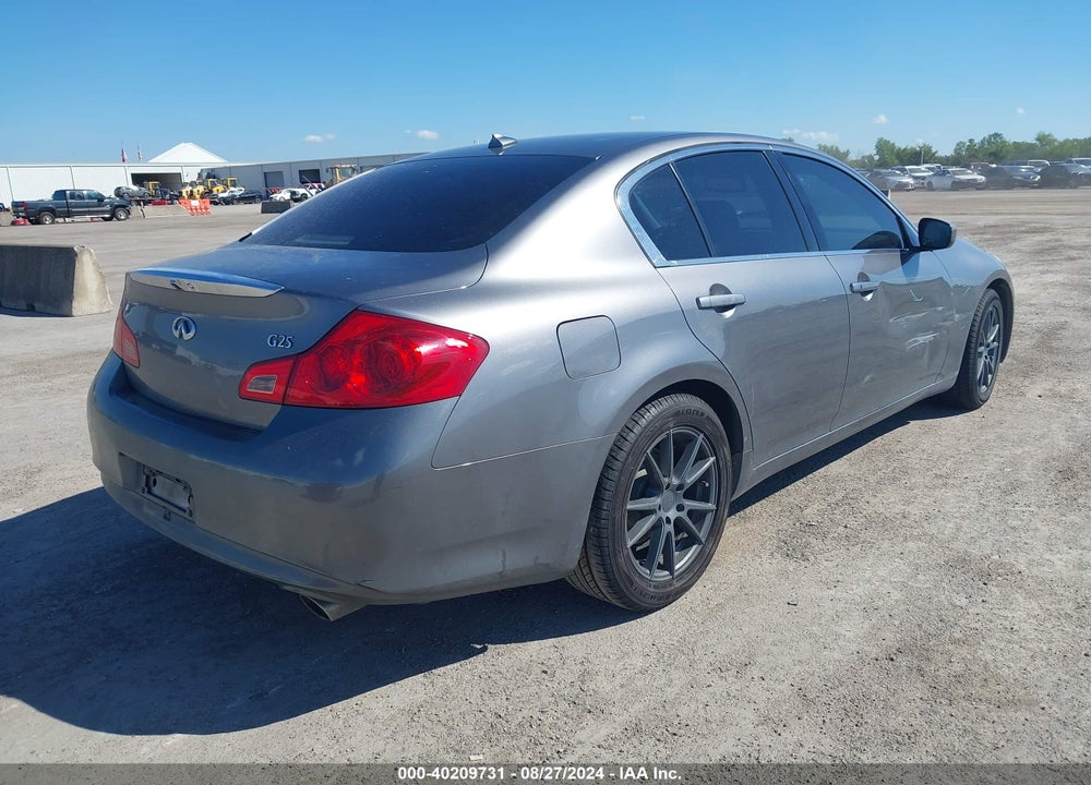 2012 INFINITI G25 JOURNEY VIN: JN1DV6AP9CM810888