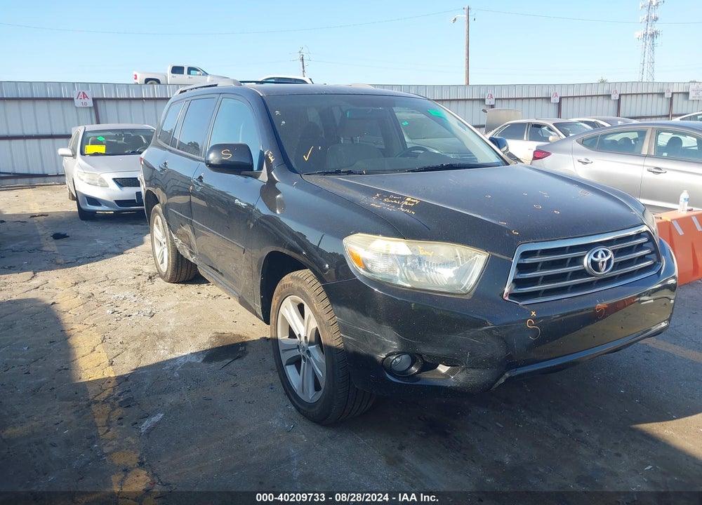 2008 TOYOTA HIGHLANDER SPORT VIN: JTEES43A482011462