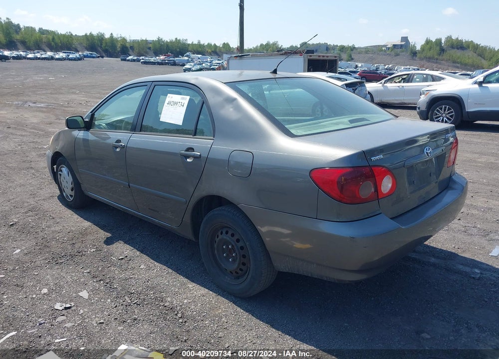 2007 TOYOTA COROLLA LE VIN: 2T1BR32E27C814353