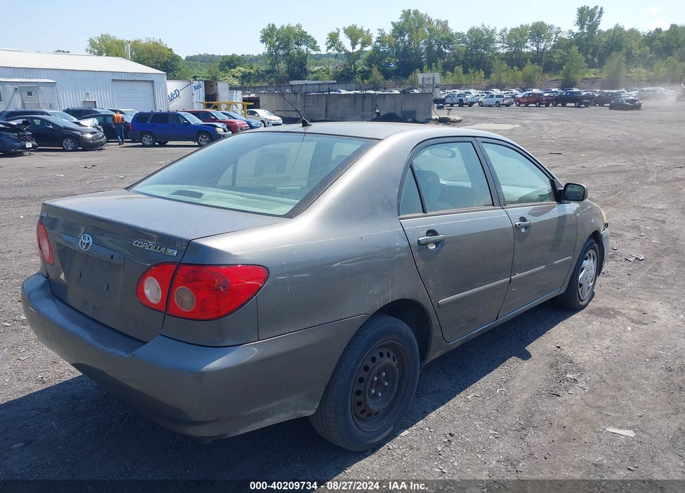 2007 TOYOTA COROLLA LE VIN: 2T1BR32E27C814353