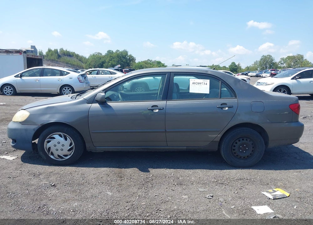 2007 TOYOTA COROLLA LE VIN: 2T1BR32E27C814353