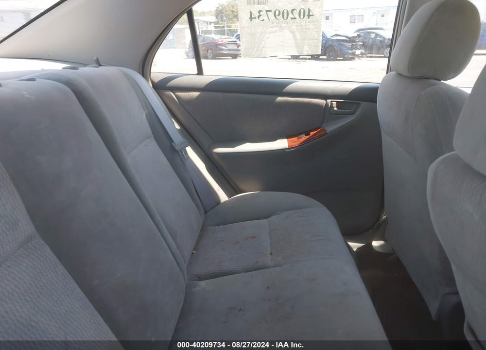 2007 TOYOTA COROLLA LE VIN: 2T1BR32E27C814353
