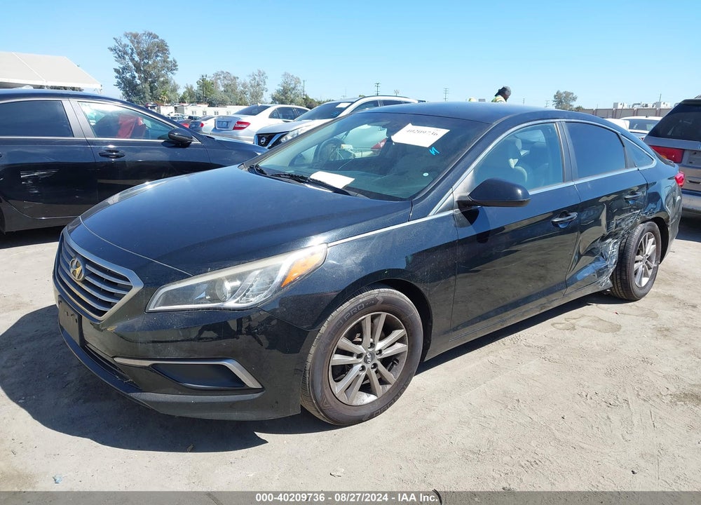 2017 HYUNDAI SONATA SE VIN: 5NPE24AF6HH569184