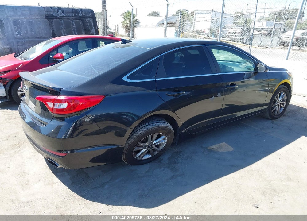 2017 HYUNDAI SONATA SE VIN: 5NPE24AF6HH569184