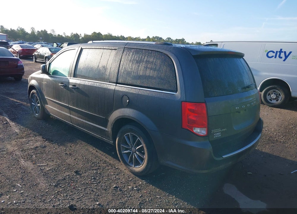 2017 DODGE GRAND CARAVAN SXT VIN: 2C4RDGCG8HR860985