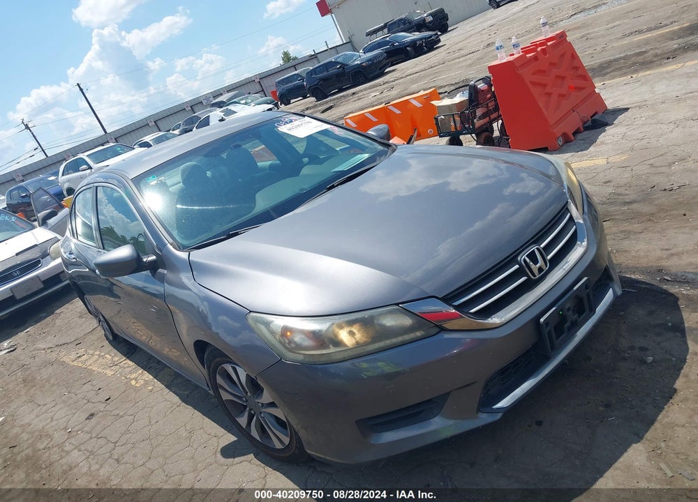 2013 HONDA ACCORD LX VIN: 1HGCR2F3XDA044427