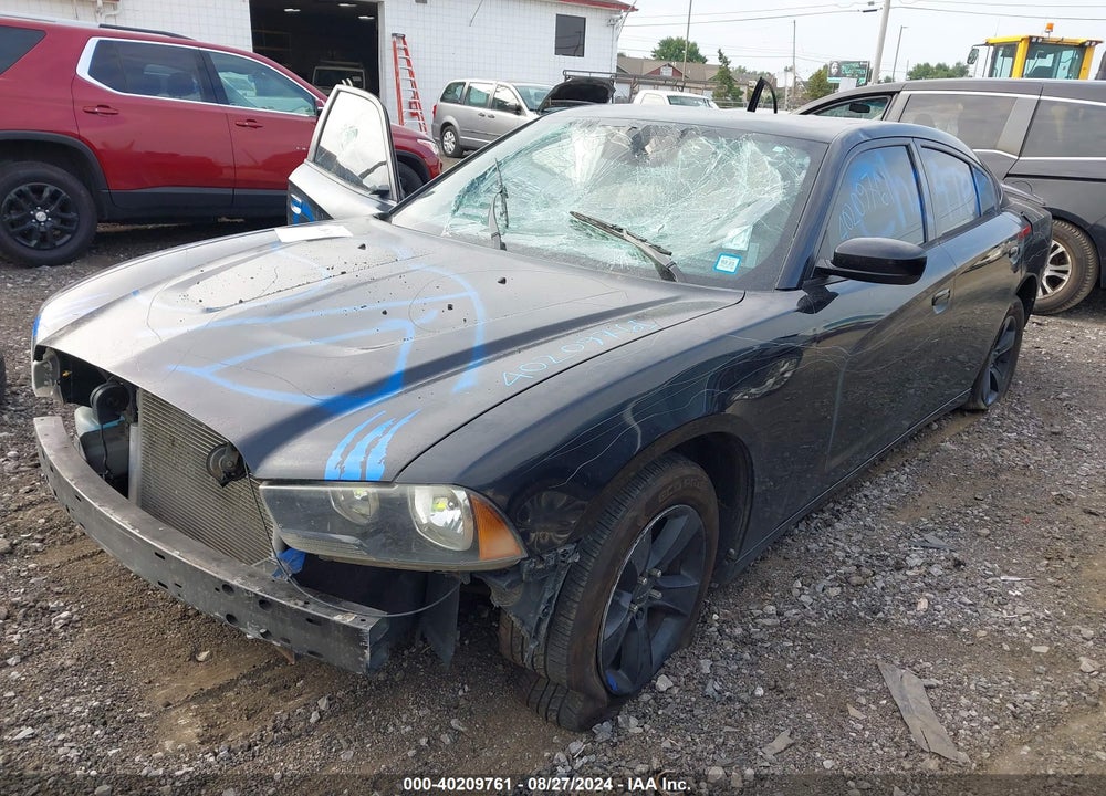 2013 DODGE CHARGER SE VIN: 2C3CDXBG7DH735276
