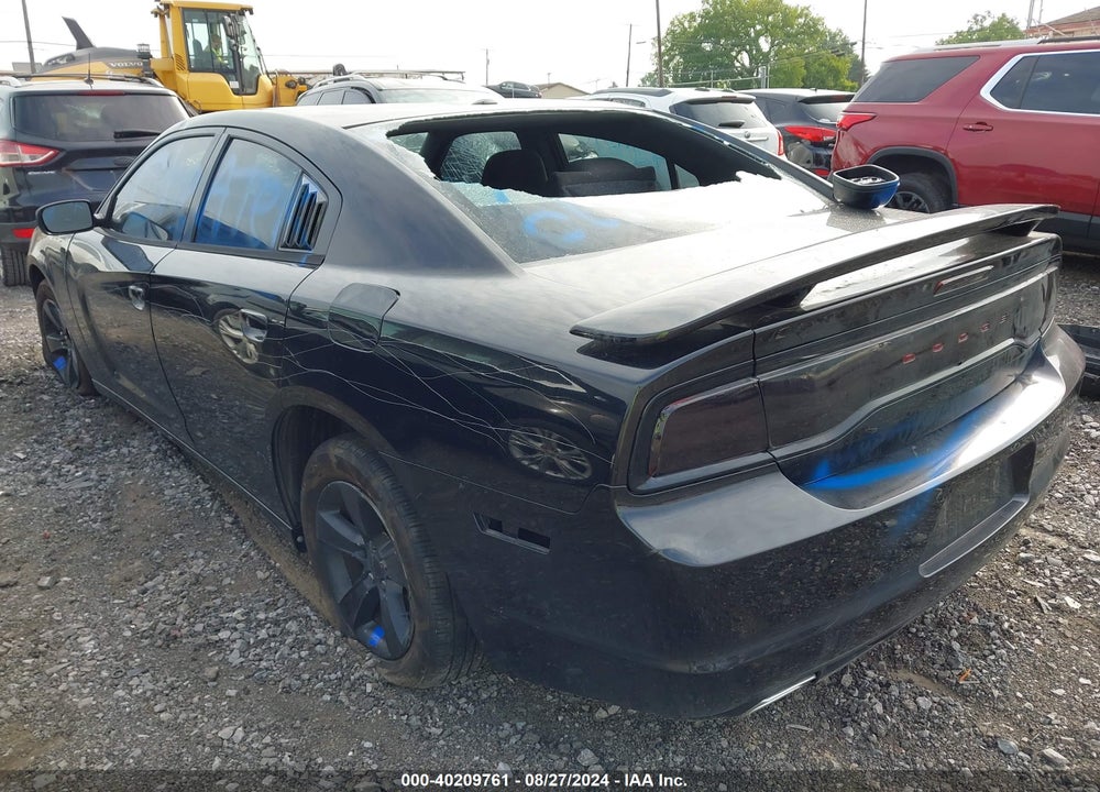 2013 DODGE CHARGER SE VIN: 2C3CDXBG7DH735276
