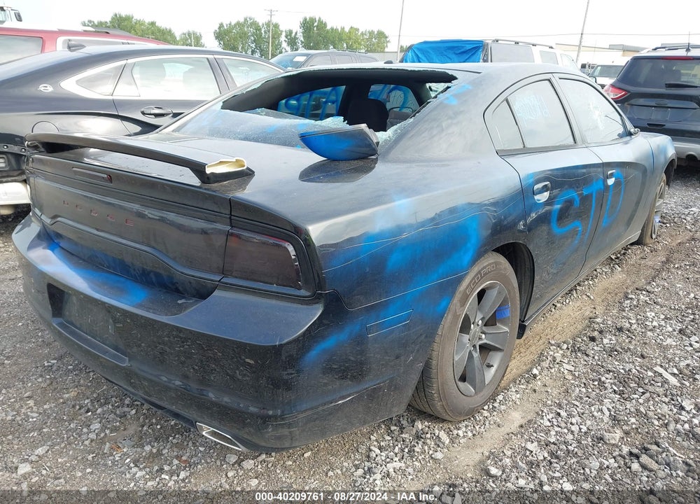 2013 DODGE CHARGER SE VIN: 2C3CDXBG7DH735276