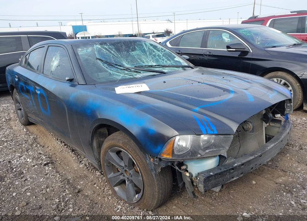 2013 DODGE CHARGER SE VIN: 2C3CDXBG7DH735276