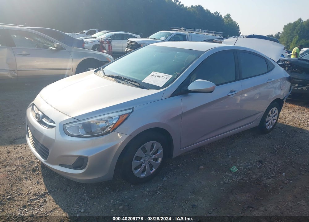 2017 HYUNDAI ACCENT SE VIN: KMHCT4AE6HU292131