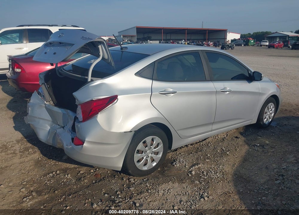 2017 HYUNDAI ACCENT SE VIN: KMHCT4AE6HU292131