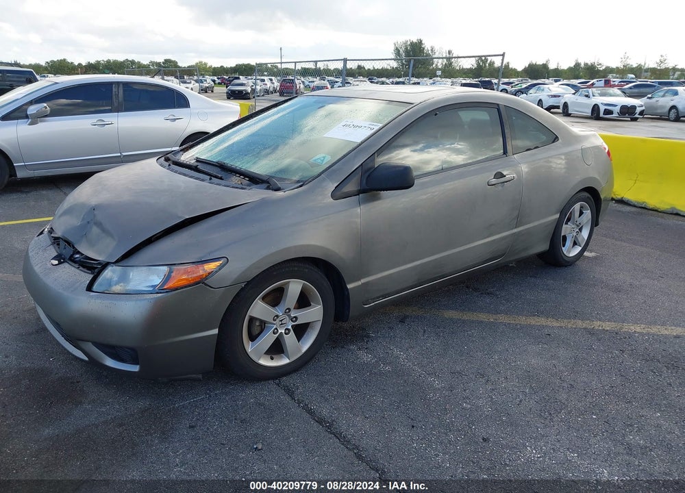 2008 HONDA CIVIC EX VIN: 2HGFG12858H576349