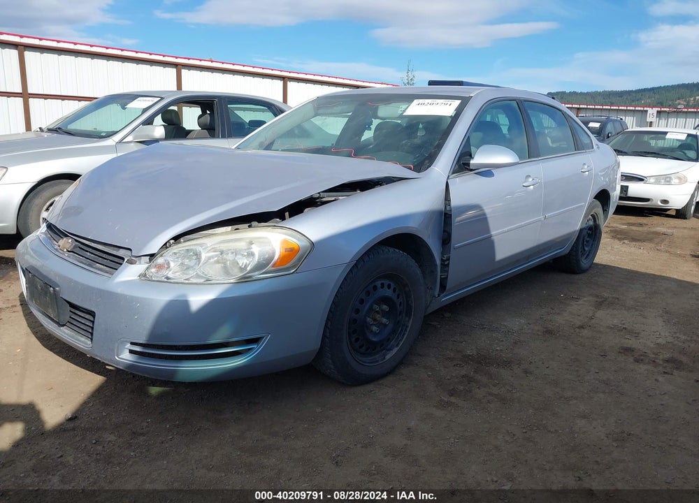 2006 CHEVROLET IMPALA LS VIN: 2G1WB58K069316643