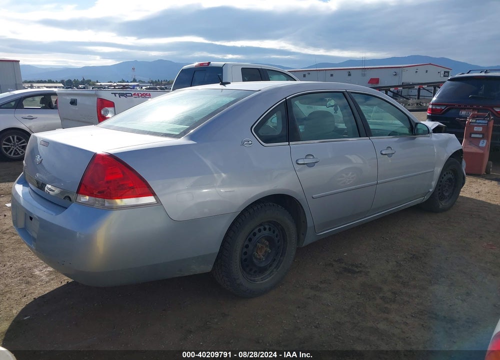 2006 CHEVROLET IMPALA LS VIN: 2G1WB58K069316643