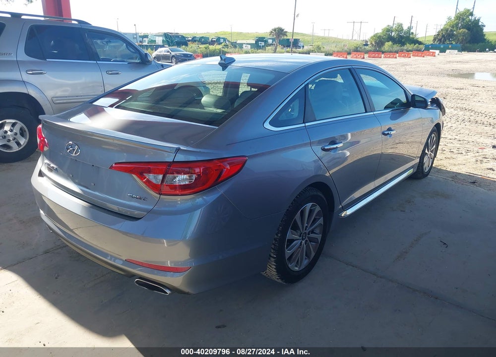 2015 HYUNDAI SONATA SPORT VIN: 5NPE34AF6FH075854