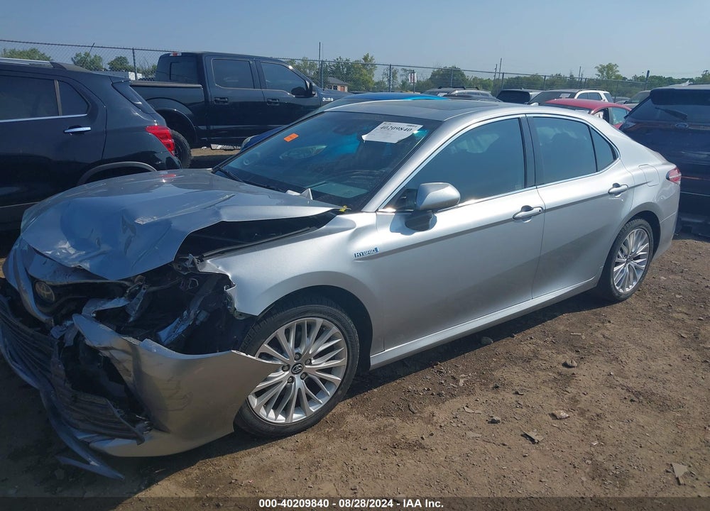2020 TOYOTA CAMRY XLE HYBRID VIN: 4T1F31AK5LU531629