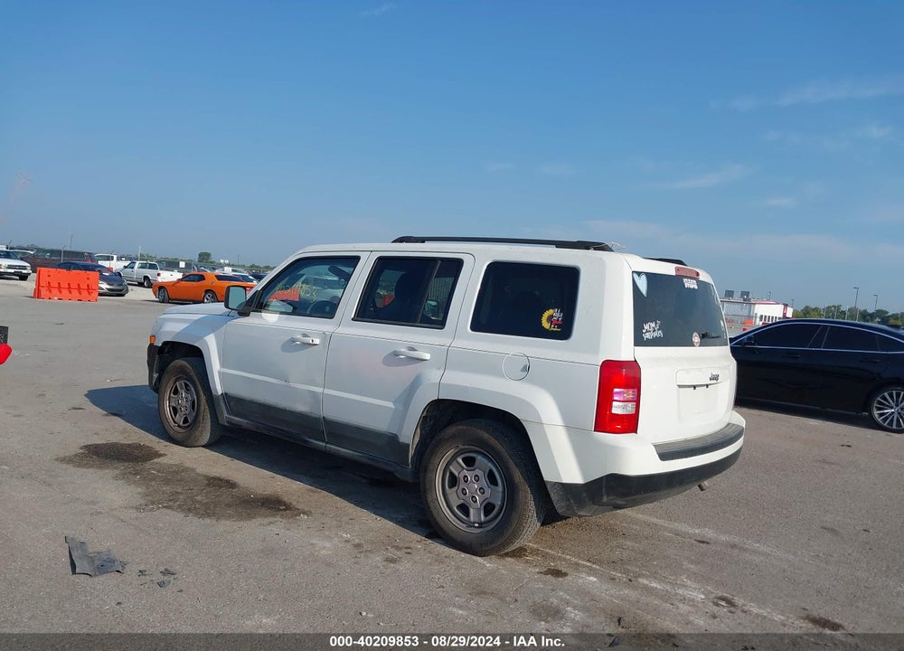 2011 JEEP PATRIOT SPORT VIN: 1J4NT1GA0BD189594