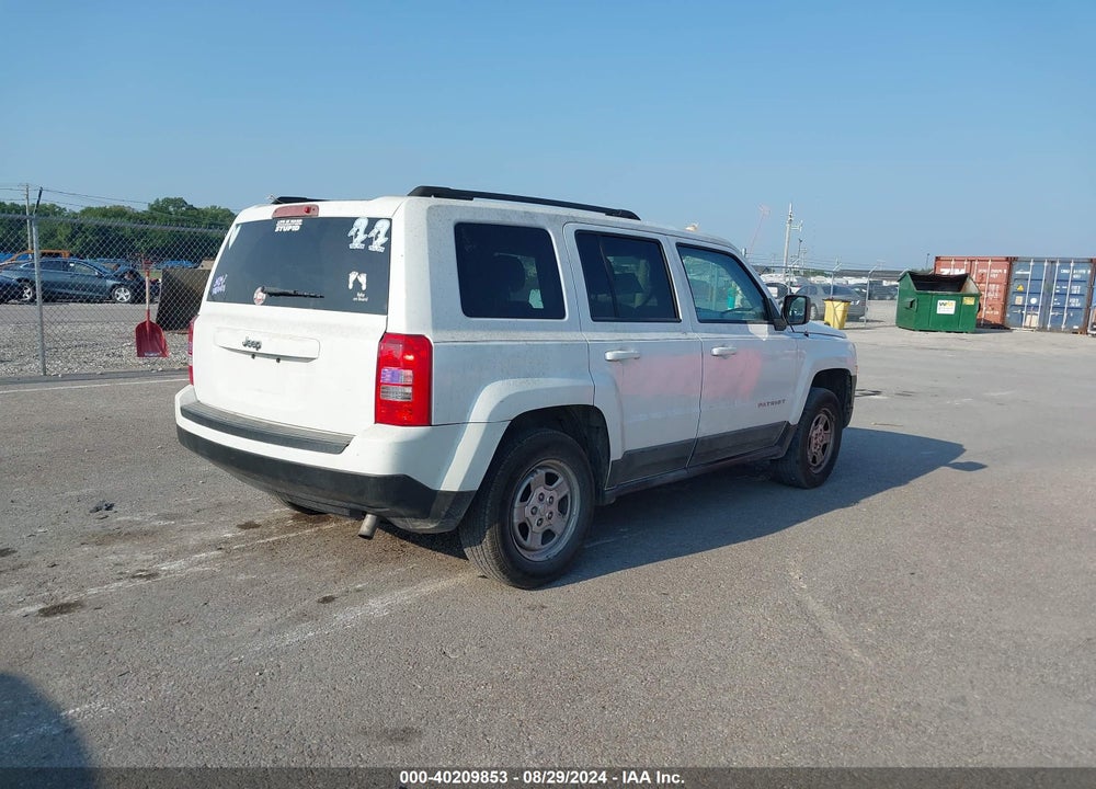 2011 JEEP PATRIOT SPORT VIN: 1J4NT1GA0BD189594