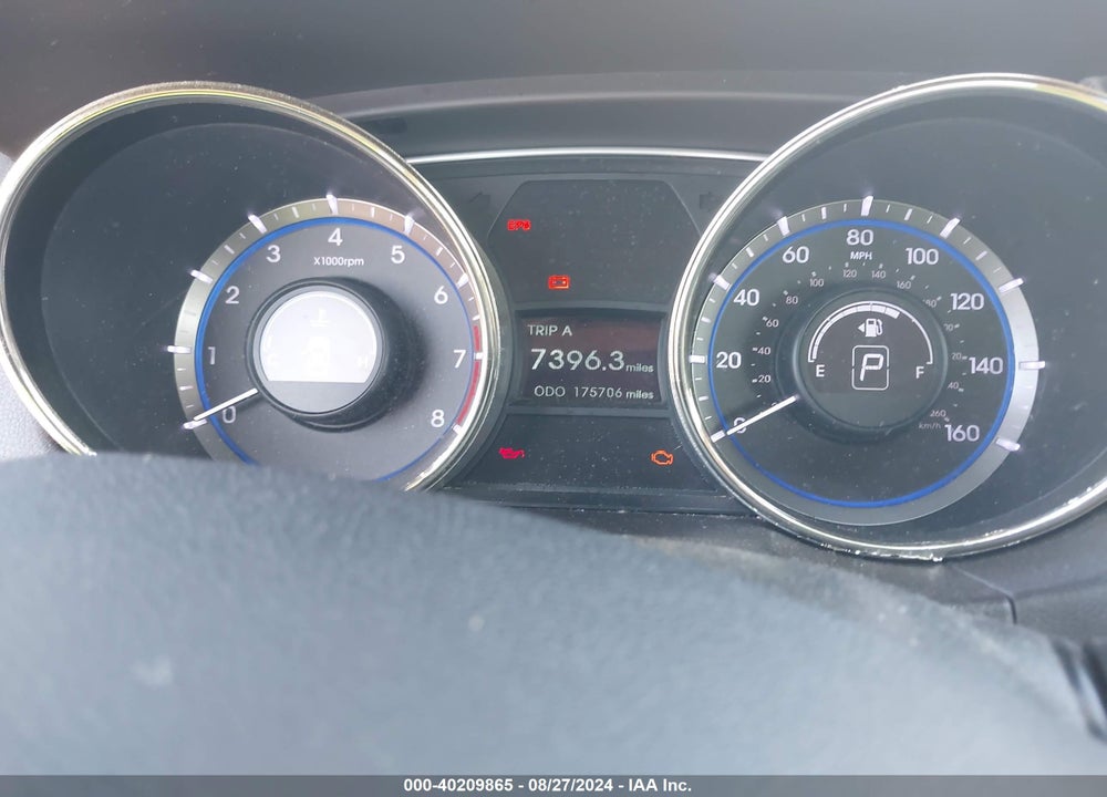 2011 HYUNDAI SONATA GLS VIN: 5NPEB4AC5BH307038