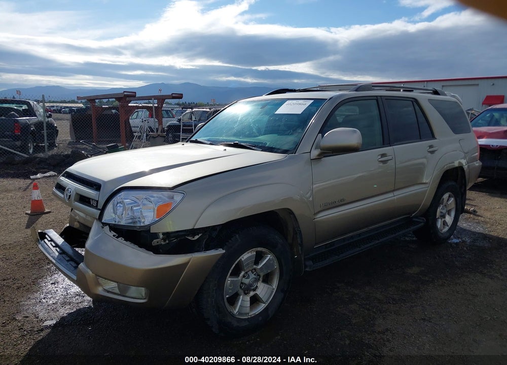 2005 TOYOTA 4RUNNER LIMITED V8 VIN: JTEBT17R058019257