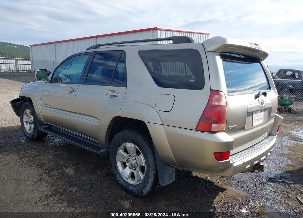 2005 TOYOTA 4RUNNER LIMITED V8 VIN: JTEBT17R058019257