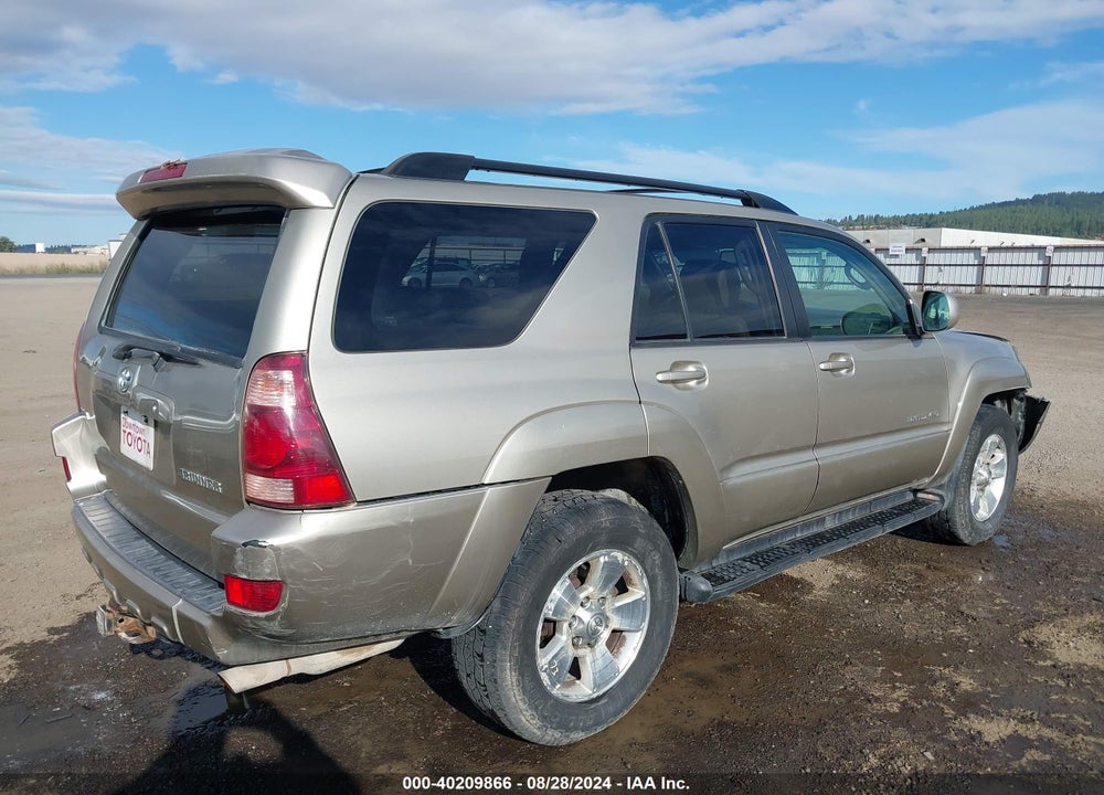 2005 TOYOTA 4RUNNER LIMITED V8 VIN: JTEBT17R058019257
