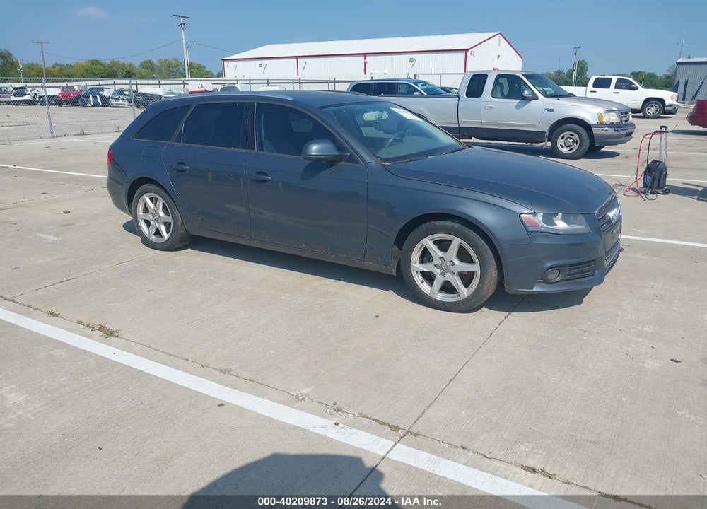 2009 AUDI A4 2.0T AVANT VIN: WAUVF78K79A083496