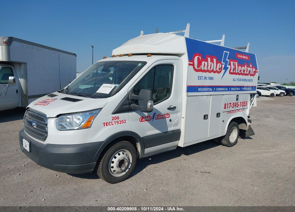 2018 FORD TRANSIT-350 CUTAWAY VIN: 1FDBF6PM2JKB55380