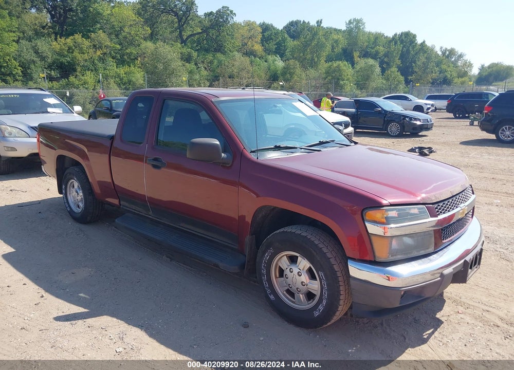 2007 CHEVROLET COLORADO VIN: 1GCCS19E078110666