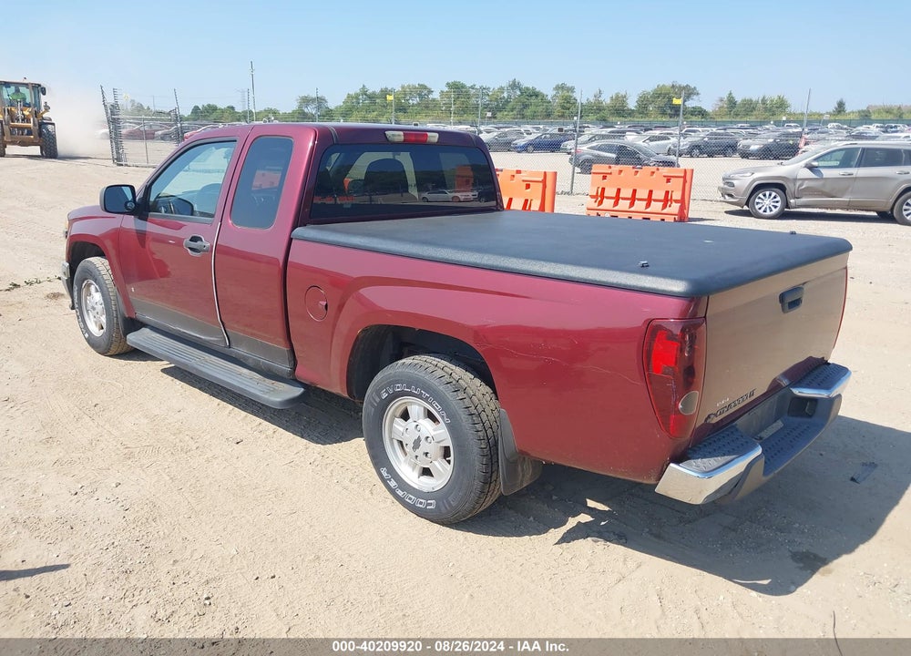 2007 CHEVROLET COLORADO VIN: 1GCCS19E078110666