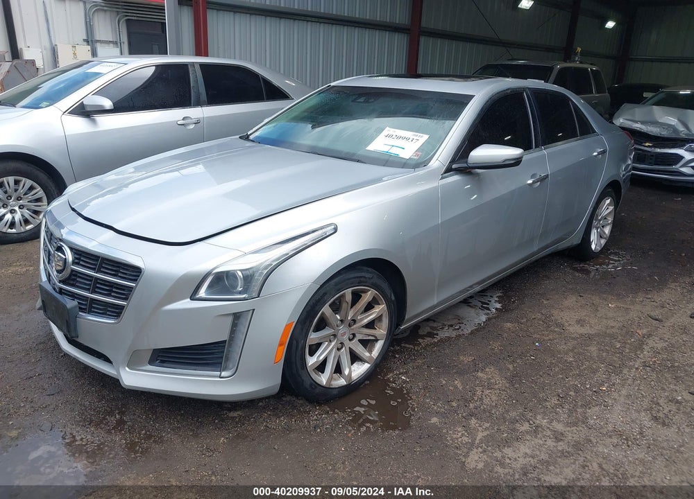 2014 CADILLAC CTS LUXURY VIN: 1G6AX5SX8E0192382