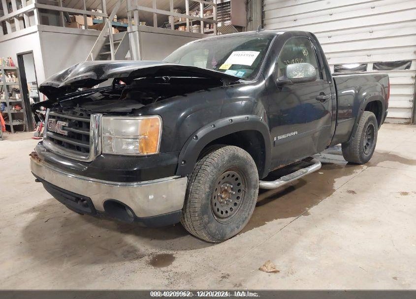 2008 GMC SIERRA 1500 VIN: 1GTEC14X48Z307558