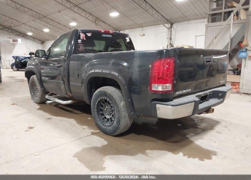 2008 GMC SIERRA 1500 VIN: 1GTEC14X48Z307558