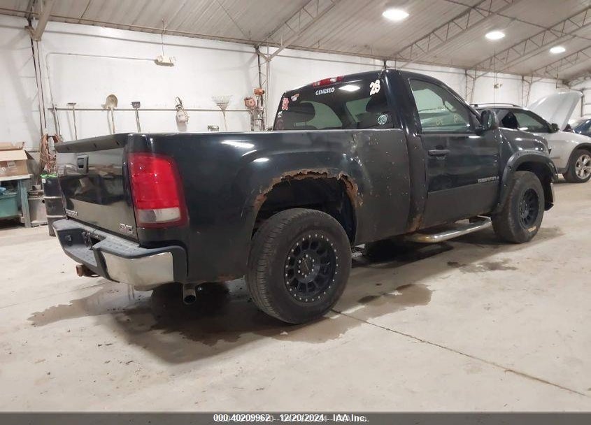 2008 GMC SIERRA 1500 VIN: 1GTEC14X48Z307558