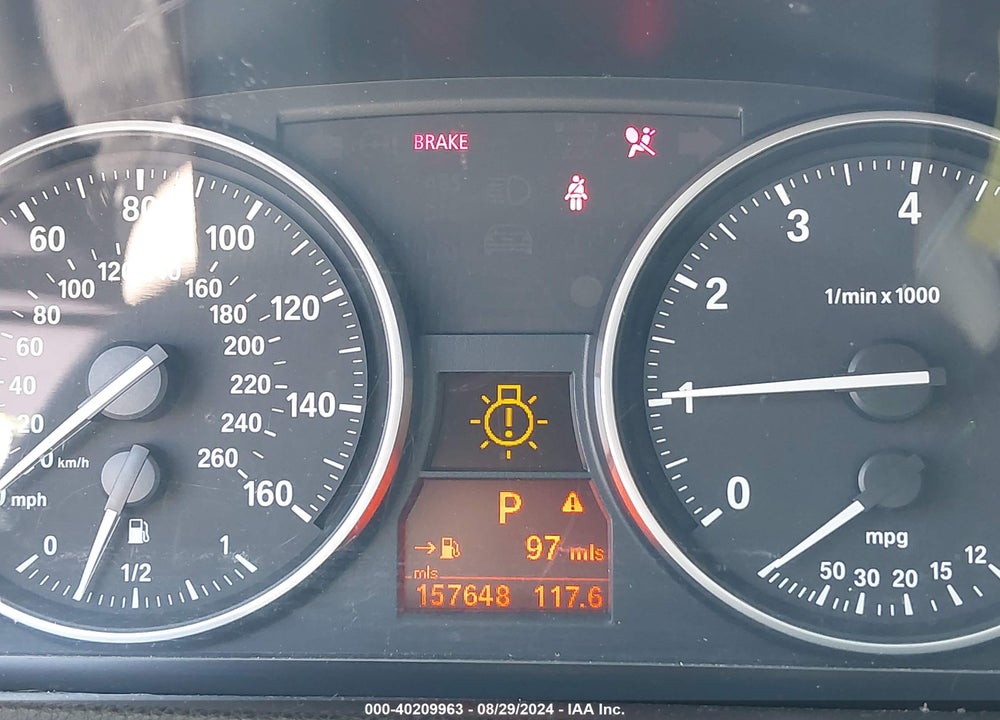 2009 BMW 328I VIN: WBAPH575X9NL77812