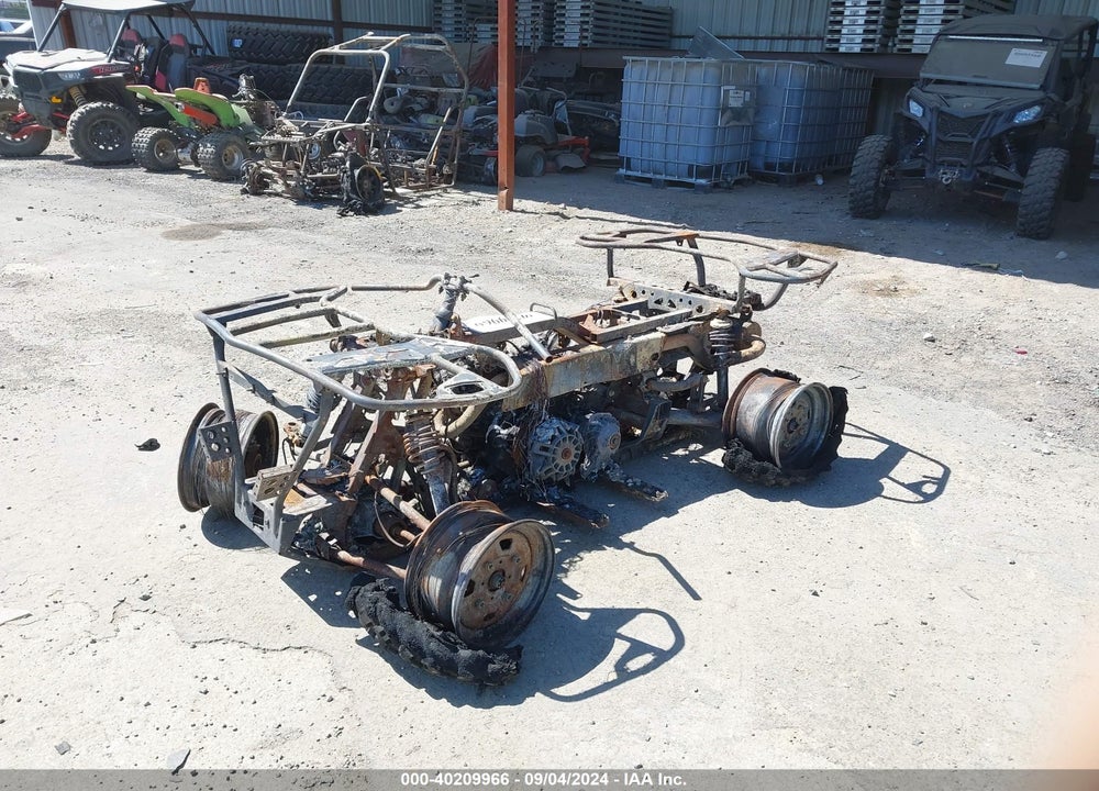 2015 CAN-AM OUTLANDER L 500/500 DPS VIN: 3JBLGAS24FJ003796