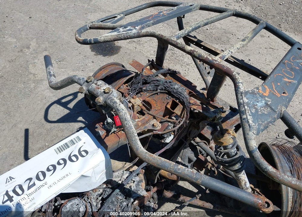 2015 CAN-AM OUTLANDER L 500/500 DPS VIN: 3JBLGAS24FJ003796