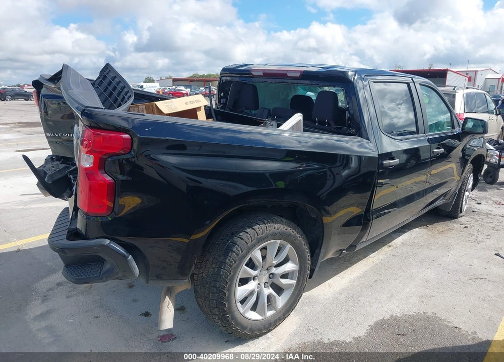 2021 CHEVROLET SILVERADO 1500 2WD SHORT BED CUSTOM VIN: 3GCPWBEK1MG157346
