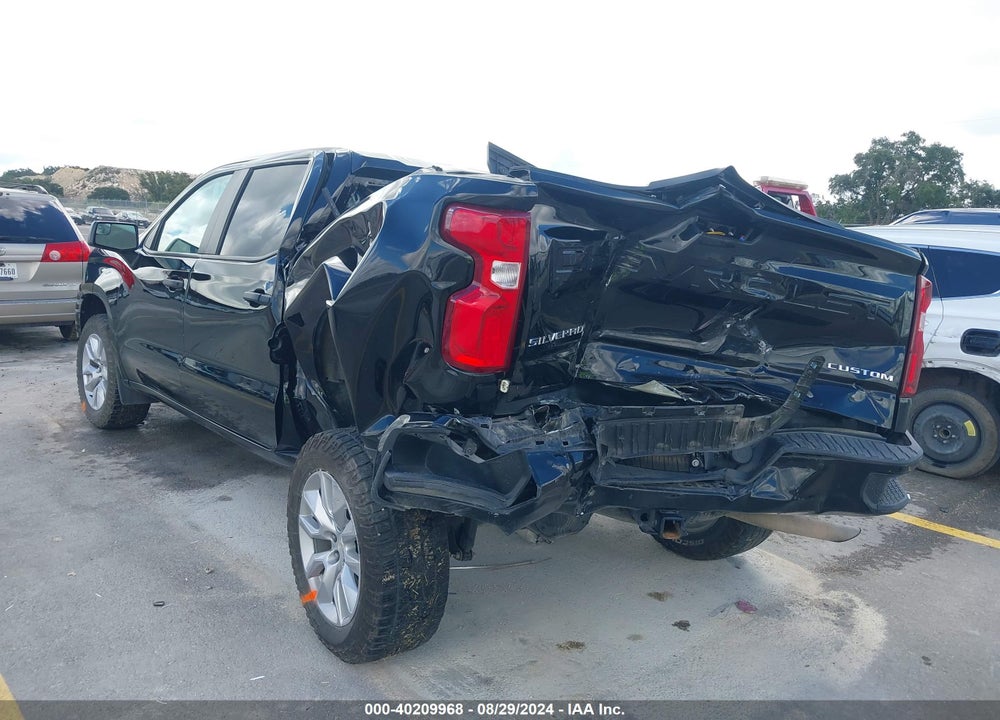 2021 CHEVROLET SILVERADO 1500 2WD SHORT BED CUSTOM VIN: 3GCPWBEK1MG157346