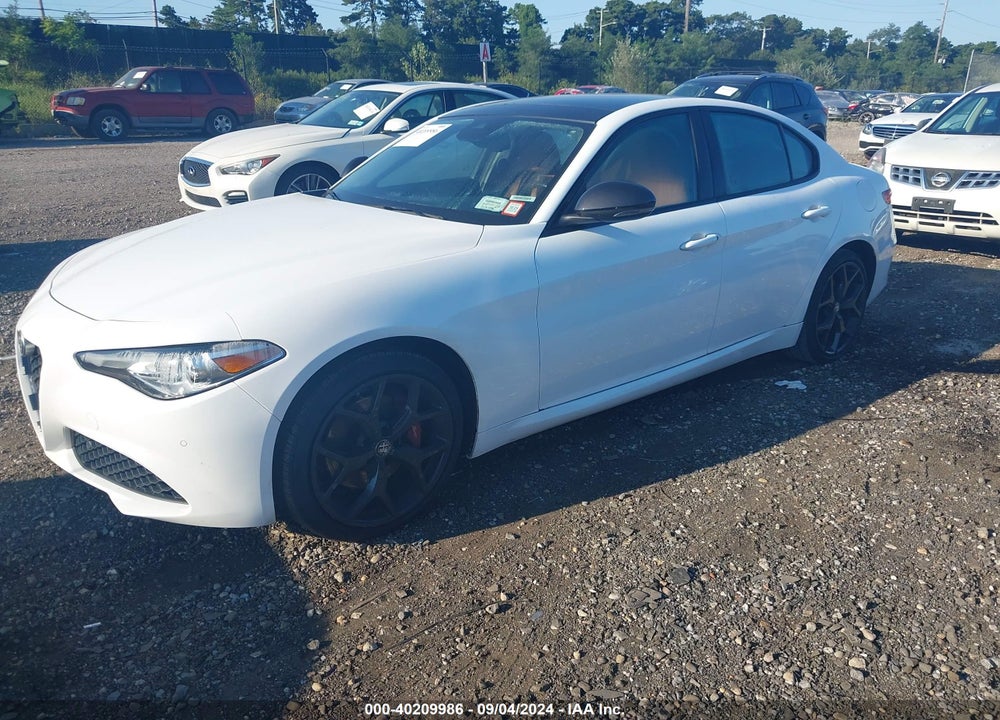 2021 ALFA ROMEO GIULIA TI AWD VIN: ZARFANBN7M7647835