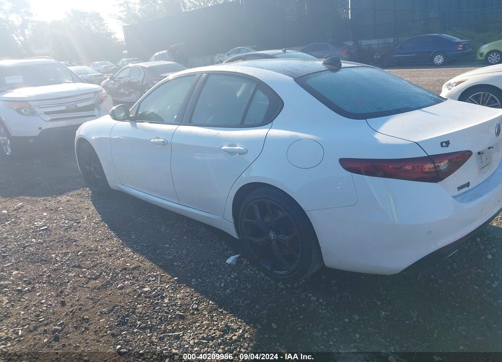 2021 ALFA ROMEO GIULIA TI AWD VIN: ZARFANBN7M7647835