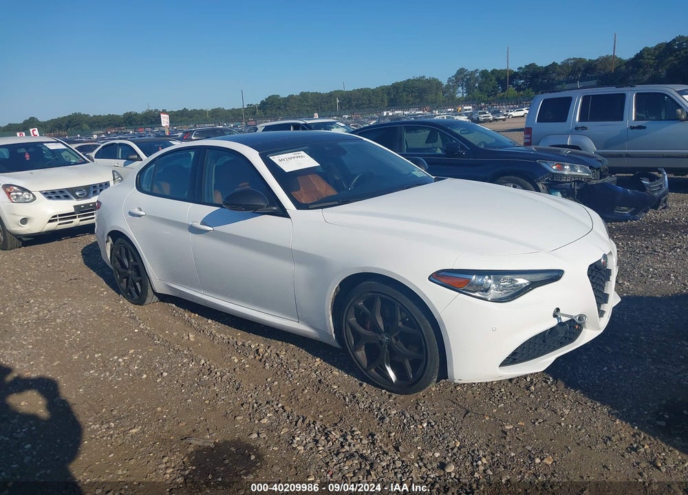 2021 ALFA ROMEO GIULIA TI AWD VIN: ZARFANBN7M7647835