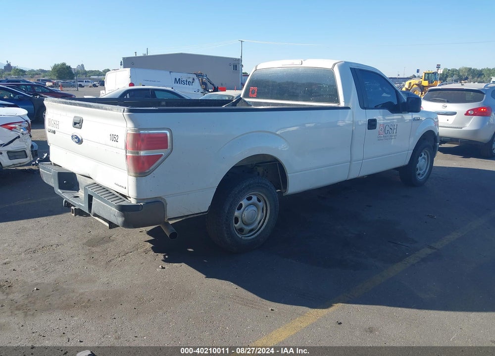 2012 FORD F-150 XL VIN: 1FTMF1CMXCKD37210