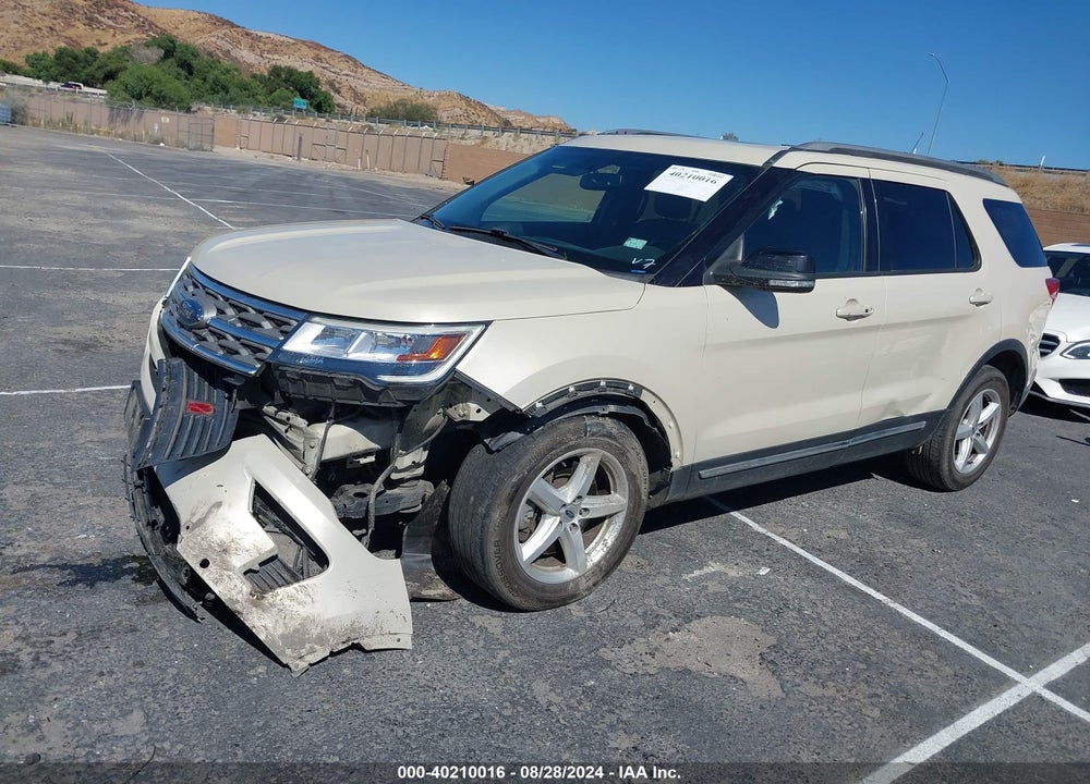 2018 FORD EXPLORER XLT VIN: 1FM5K7D80JGB18319