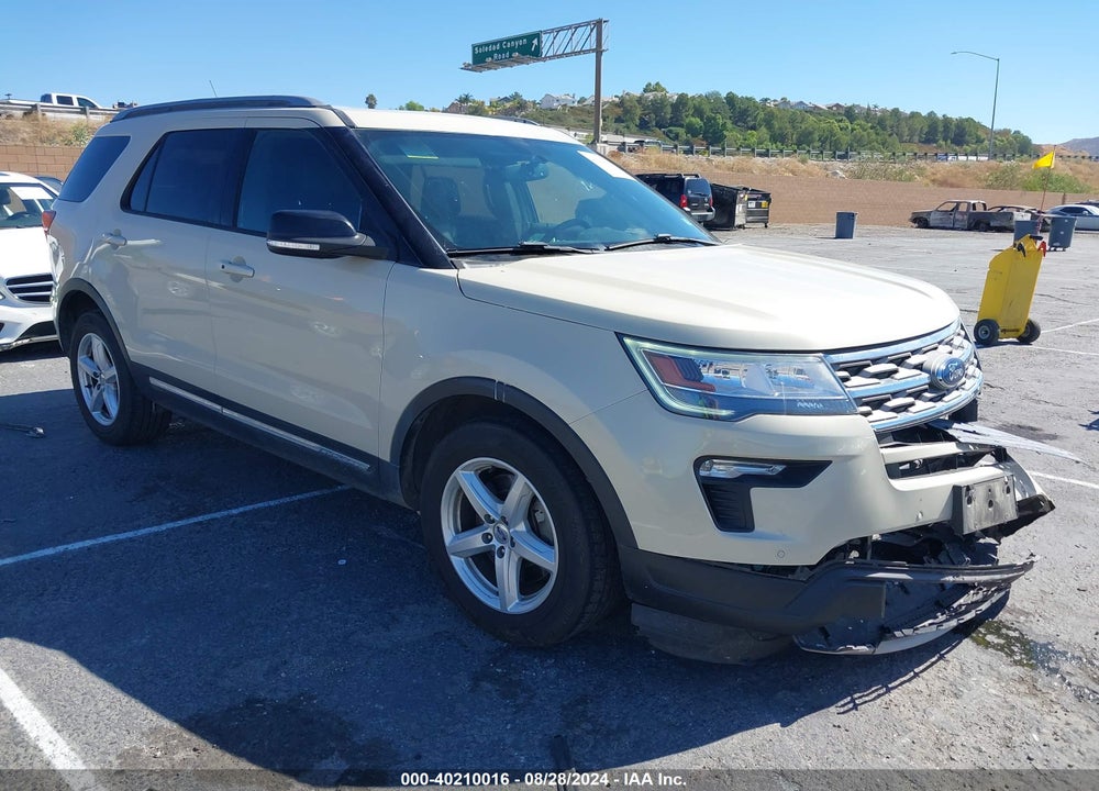 2018 FORD EXPLORER XLT VIN: 1FM5K7D80JGB18319