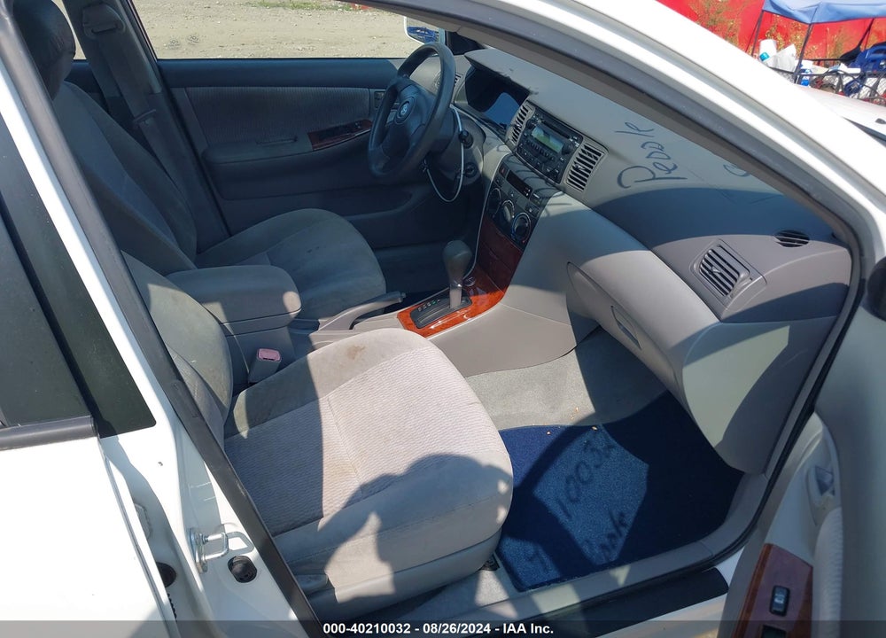 2006 TOYOTA COROLLA LE VIN: 2T1BR32E86C588043